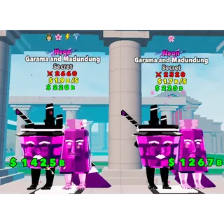 Neon Garama and Madundung×2 FORTNITE FIGHT THE BRAINROT - BRAINROT FIGHT