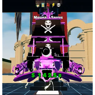 5traits Neon Mosasasa Saurus FIGHT THE BRAINROT - BRAINROT FIGHT