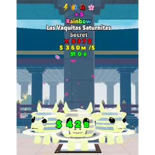 4traits ★5 Rainbow Las Vaquitas Saturnitas 5372 FORTNITE FIGHT THE BRAINROT - BRAINROT FIGHT