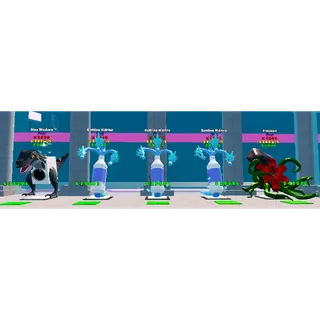 Bottlino Hidrino×3-Floraken×1-Dino Washaro×1 FORTNITE FIGHT THE BRAINROT - BRAINROT FIGHT