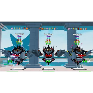 3×Boss Block FORTNITE FIGHT THE BRAINROT - BRAINROT FIGHT