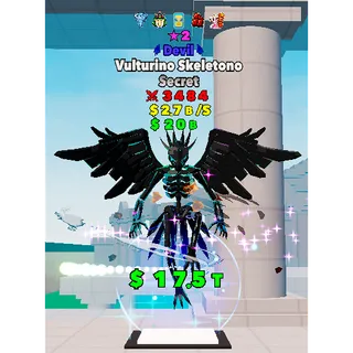 5traits ★2 Devil Vulturino Skeletono FORTNITE FIGHT THE BRAINROT - BRAINROT FIGHT