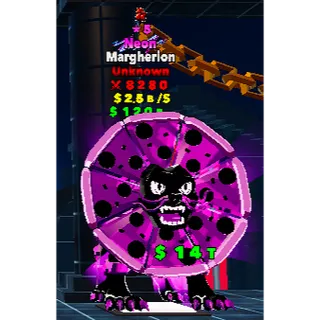 8280Power 1trait ★5 Neon Margherion FORTNITE FIGHT THE BRAINROT - BRAINROT FIGHT