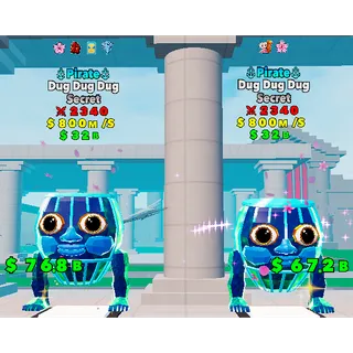 Pirate DugDugDug×2 FORTNITE FIGHT THE BRAINROT - BRAINROT FIGHT