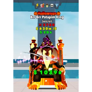 5traits Halloween Brr Brr Patapim King FORTNITE FIGHT THE BRAINROT - BRAINROT FIGHT