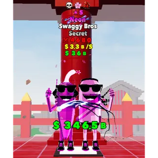 3traits ★5 Neon Swaggy Bros 4680 FORTNITE FIGHT THE BRAINROT - BRAINROT FIGHT