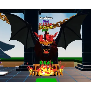 Manticore Boss FORTNITE FIGHT THE BRAINROT - BRAINROT FIGHT