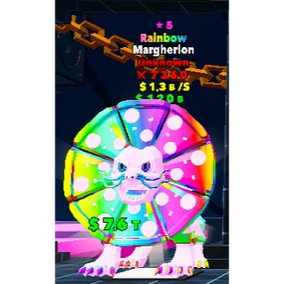 ★5 Rainbow Margherion FORTNITE FIGHT THE BRAINROT - BRAINROT FIGHT