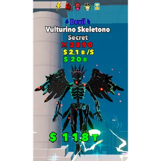 5traits Devil Vulturino Skeletono FORTNITE FIGHT THE BRAINROT - BRAINROT FIGHT