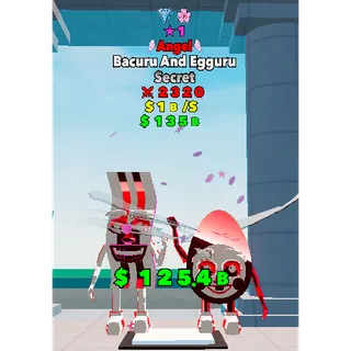 2traits ★1 Angel Bacuru and Egguru FORTNITE FIGHT THE BRAINROT - BRAINROT FIGHT
