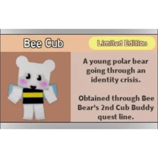 Bee Cub| Bee Swarm Sim