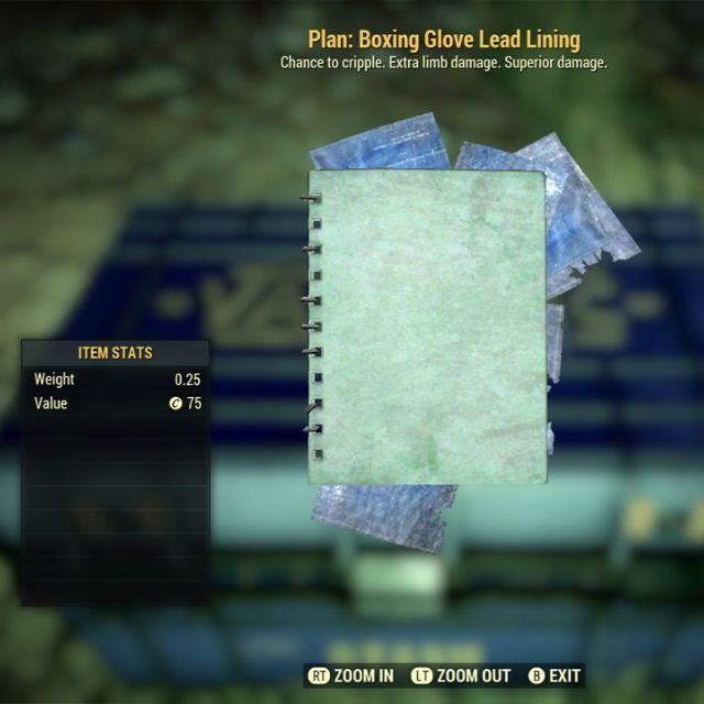 Plan Boxing Glove Lead Lining Game Items Gameflip