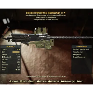 Weapon | 2* BE Prime 50 Cal