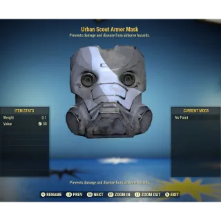 Urban Scout Armor Mask