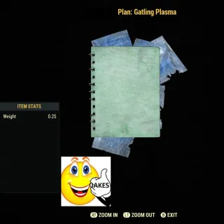 Gatling Plasma Plan