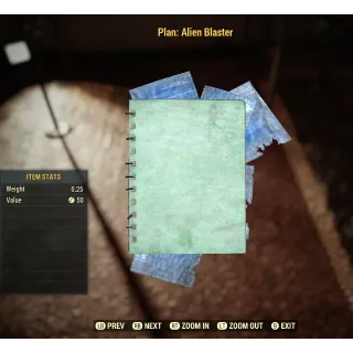 Plan | Alien Blaster