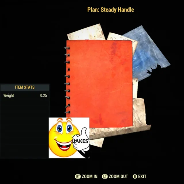 Steady Handle - Fallout 76 Game Item - Gameflip