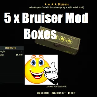 5 x Bruiser Mod Boxes