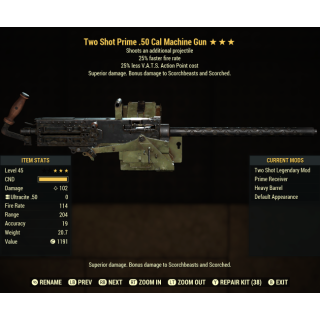 Weapon | TS2525 PRIME 50 Cal - Game Items - Gameflip