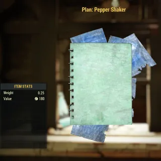 Plan | Pepper Shaker