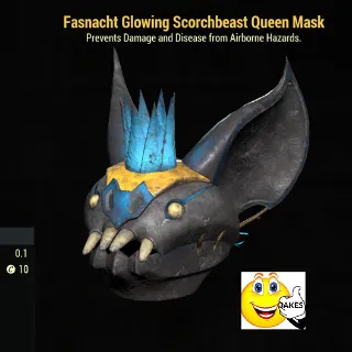 Glowing Scorchbeast Queen Mask