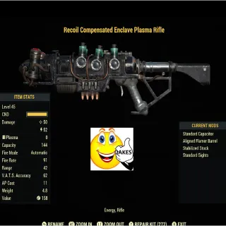 Enclave Rifle w/ Aligned Flamer Barrel