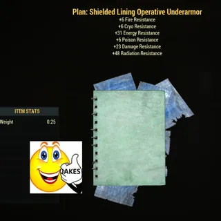 Shielded Lining Operative Underarmor