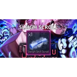 Sleigh skill scroll JUJUTSU INFINITY JJI