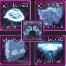 Frost Set with weapon/ JUJUTSU INFINITY 