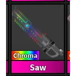Chroma Saw Knife - MURDER MYSTERY 2 - MM2