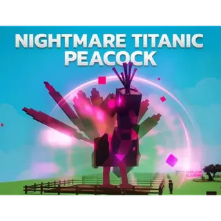 titanic nightmare peacock ( 15s cd no toy )