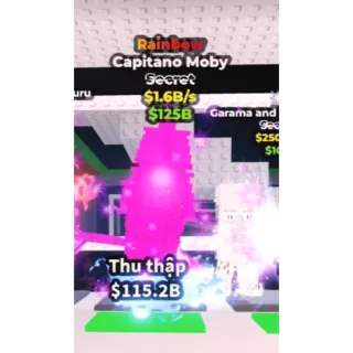 rainbow capitano moby ( cheapest )