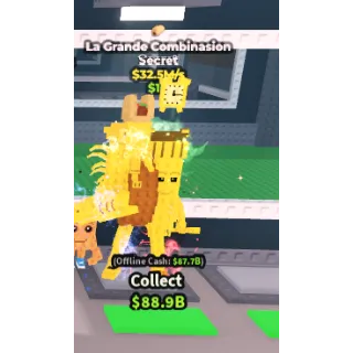 gold la grande combinasion 32.5m/sec