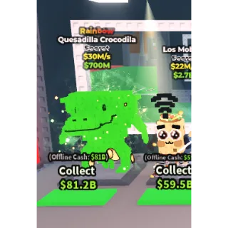 RAINBOW QUESADILLA CROCODILA