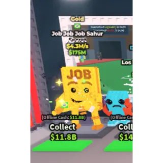 GOLD JOB JOB JOB SAHUR 4.3M/S