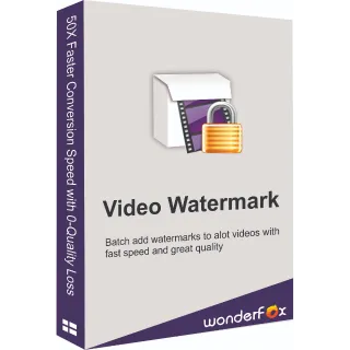  Wonderfox: Video Watermark 1 PC