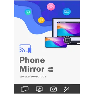  Aiseesoft Phone Mirror 1 Year / 1 PC