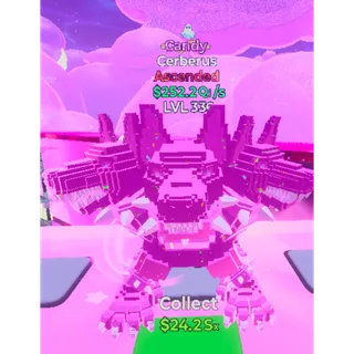 🔥 Candy Cerberus Ascended 🍬💎 | $252.2Qi/s 💰 | LVL 333 ⚡ Fast Delivery 🚀