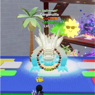 🔥 SUMMER ASCENDED GORGONZILLA ⚡ FAST DELIVERY 🚀 GO UP FOR BRAINROTS FORTNITE
