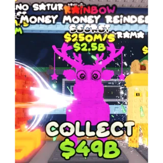 money money reindeer