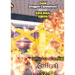 dragon canneloni gold