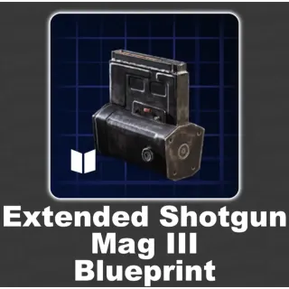 Extended Shotgun Mag III Blueprint - Arc Raiders 