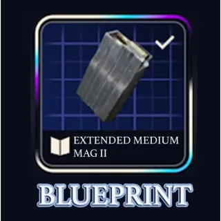 Extended Medium Mag II Blueprint - Arc Raiders 