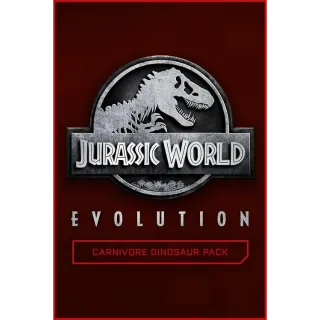 Jurassic World Evolution: Carnivore Dinosaur Pack