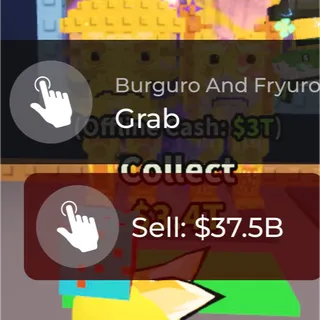 Burger and fry