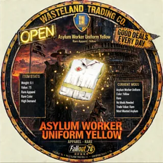 Yellow Asylum Uniform