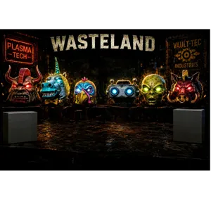 Fasnacht Glowing Masks