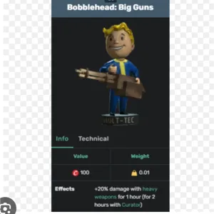x500 Big Guns Bobblehead