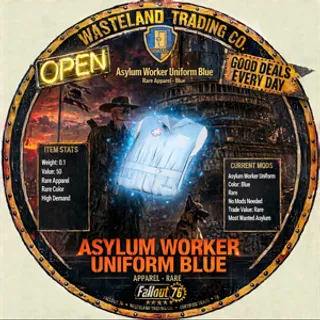 Asylum Uniform Blue