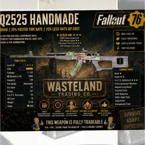 Q2525 Handmade God roll
